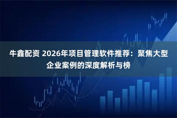 牛鑫配资 2026年项目管理软件推荐：聚焦大型企业案例的深度解析与榜